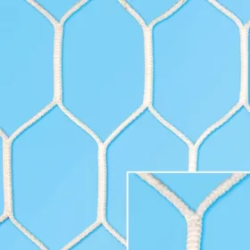   Labdarúgó-kapuháló Hexa Extra 750x250 cm 6 mm 33070021, olasz