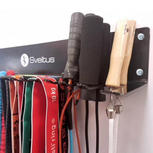 Gumihurok és ugrálókötél tartó állvány Sveltus