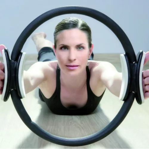 Pilates gyűrű Sveltus szürke