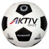 Futball labda Aktivsport ALLROUND méret: 5 fehér-fekete