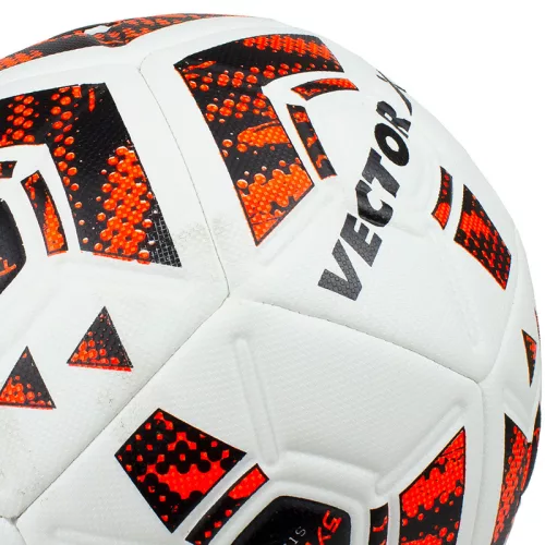 Futball labda VECTOR X SYNERGY narancs-fekete méret:5