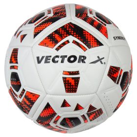 Futball labda VECTOR X SYNERGY narancs - fekete méret: 4