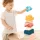 Montessori piramis érzékelő torony golyókkal