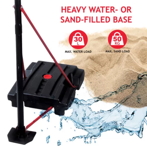 Kosárállvány szett Dunlop állítható 165-205 cm