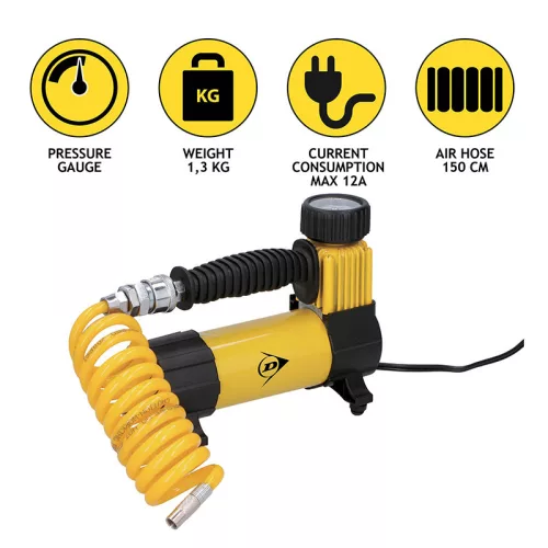 Kompresszor Dunlop 96W 100psi