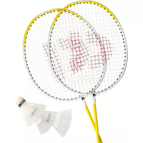 Tollaslabda szett Donnay 2 ütő 3 labda sárga