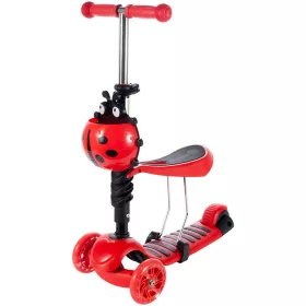 Háromkerekű roller katicás
