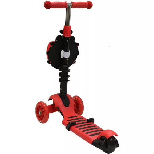 Háromkerekű roller katicás