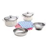 Stainless steel cooking set, 8
