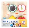 3D Wooden Puzzle, Fruit with Cutting Board