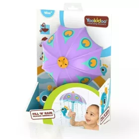   Yookidoo 40226 Vízzel tölthető páva esernyő lila fürdőjáték