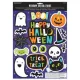 Aranyos Halloween Ablakdekoráció Matrica – 15 db-os, Műanyag Matrica Szett