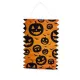 Tök Mintás Henger Lampion Halloween-re – 16 cm