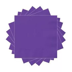   Neon Lila Papír Parti Szalvéta – 33×33 cm, 20 db-os, 2 rétegű