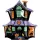 Szellemház Fólia Lufi Halloween-re, 97 cm-es