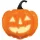 Jack Aglow Faragott Tök Fólia Lufi Halloween-re, 89 cm