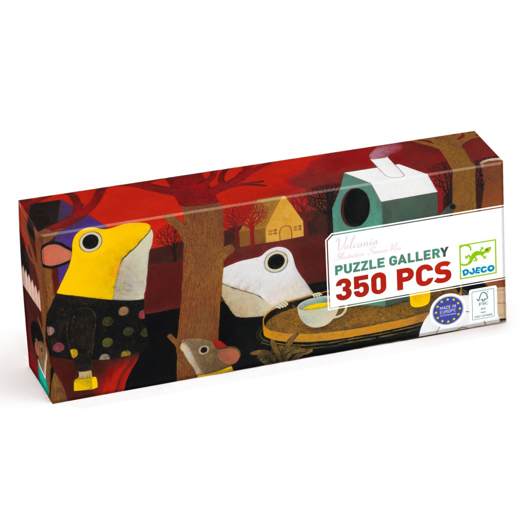 Djeco Művész puzzle Vulkánia