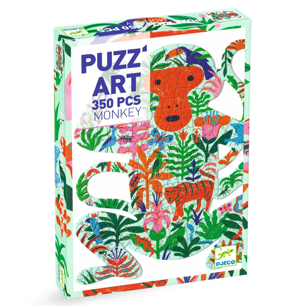 Djeco Művész puzzle Majom