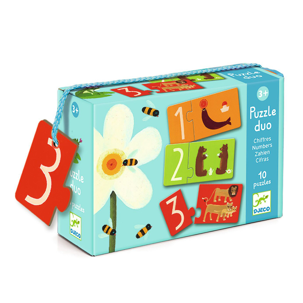 Párosító puzzle Számok