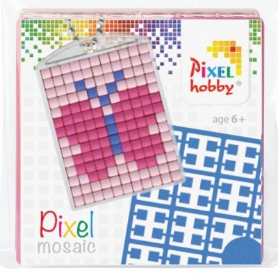 Pixelhobby kulcstartó szett lepke