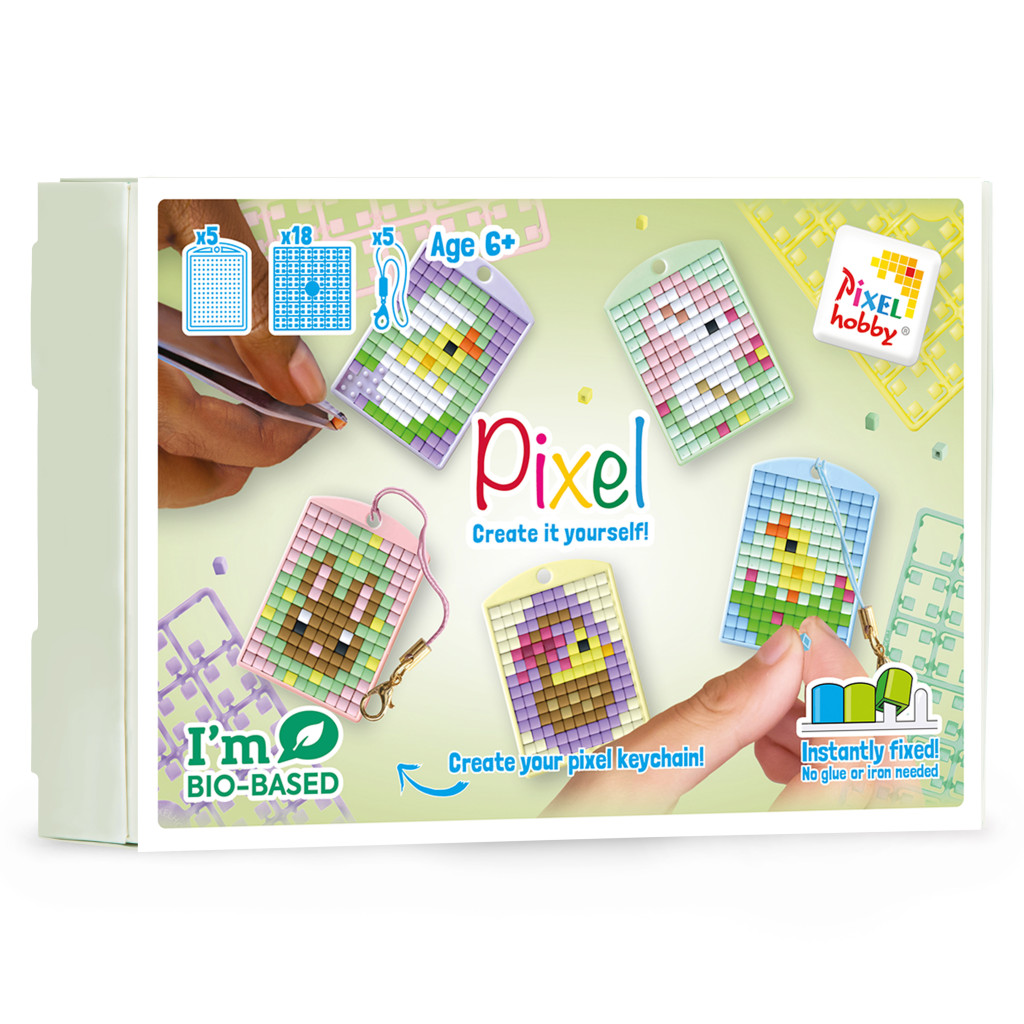 Pixelhobby 23917 Kulcstartó szett box Húsvét