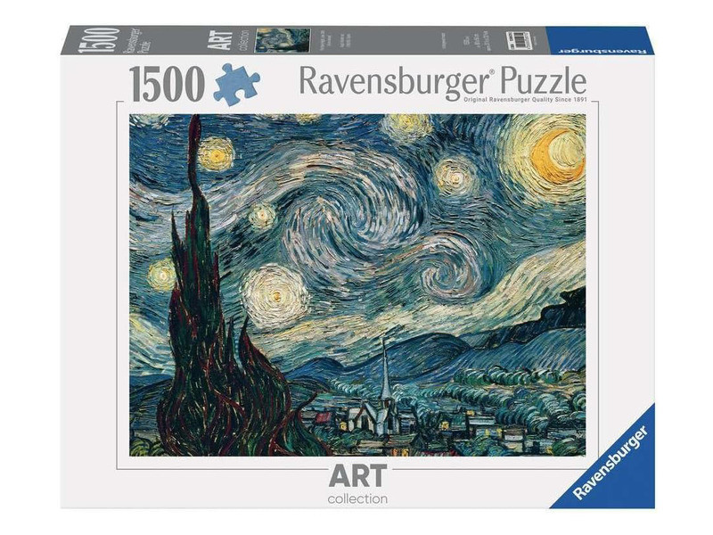 Ravensburger Van Gogh Csillagos éj 1500 db
