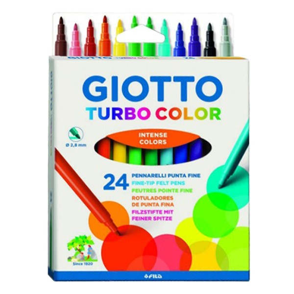 Filctoll GIOTTO Turbo Color 24 darabos